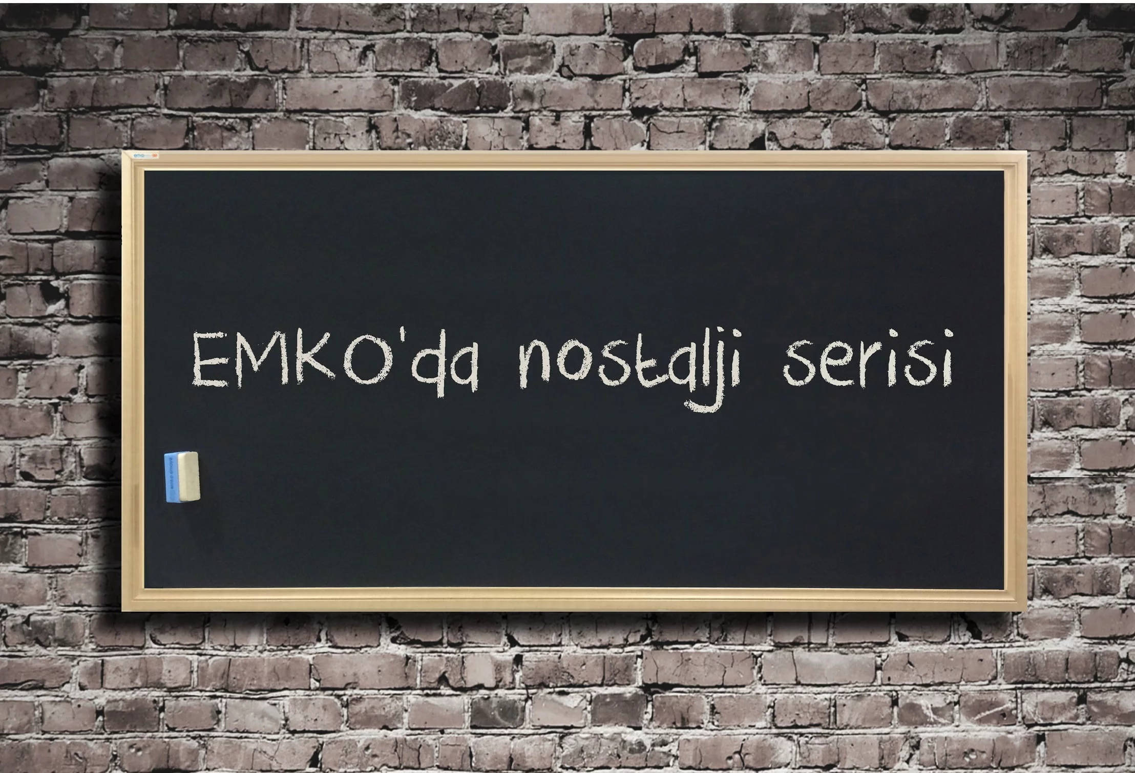 NOSTALJİ DM YAZI TAHTASI